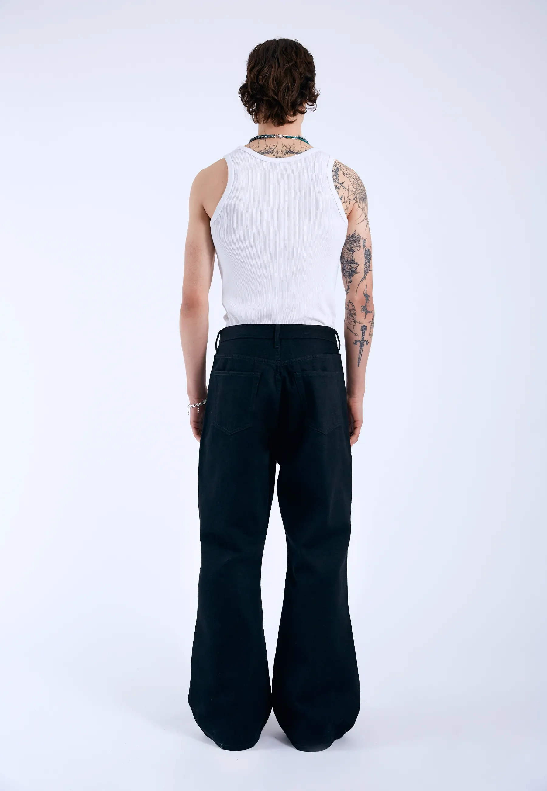 Rift Wide Bootcut - Black - Image 5