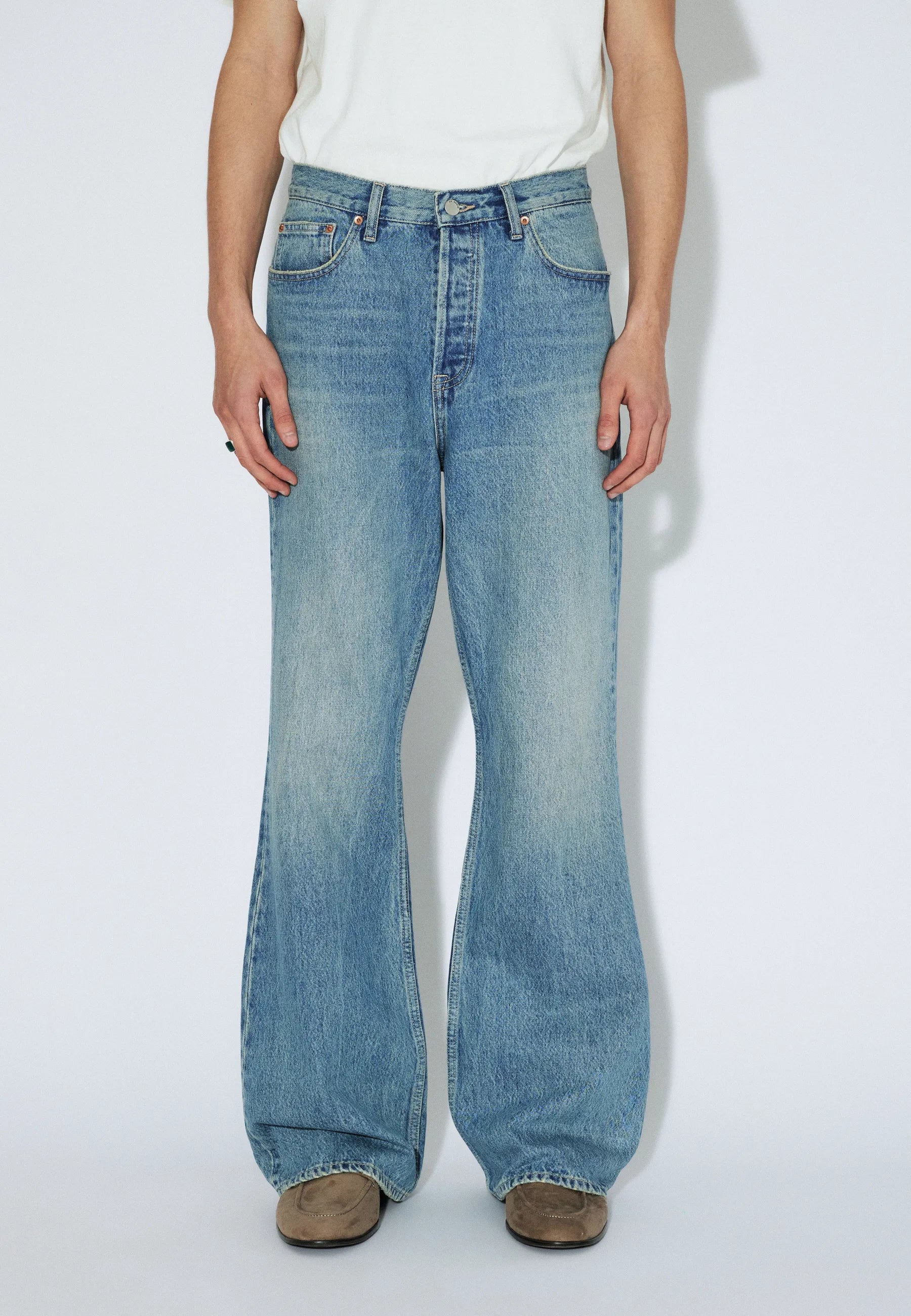 Rift Wide Bootcut - Drift Sky Used - Image 5