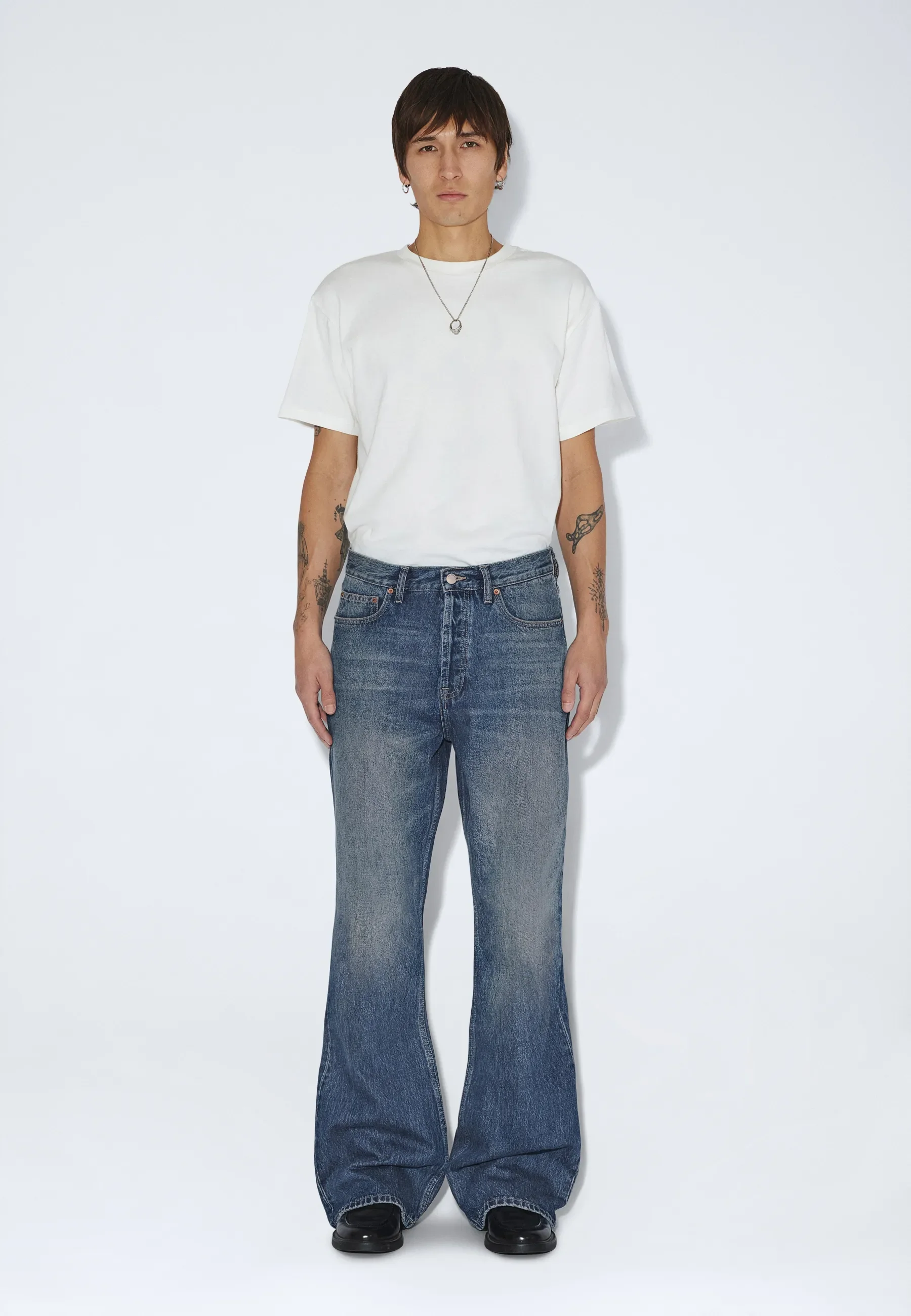Rift Wide Bootcut - Stream Mid Fade Dirt