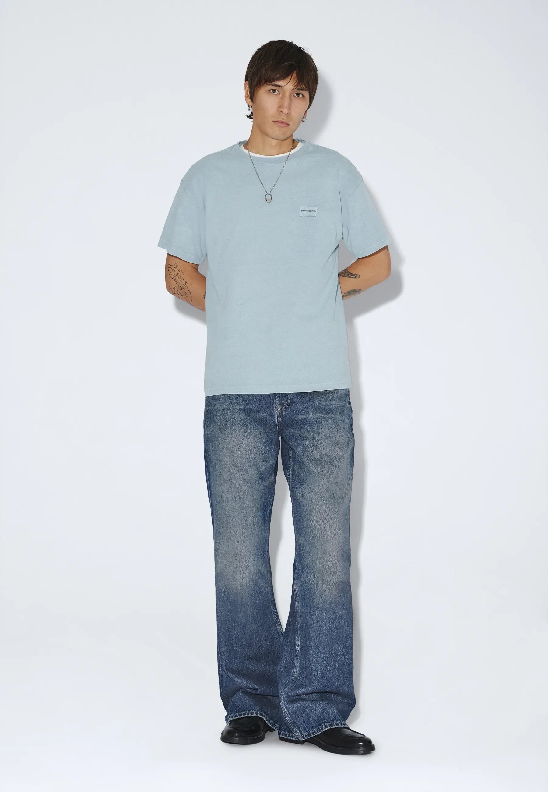 Rift Wide Bootcut - Stream Mid Fade Dirt - Image 3