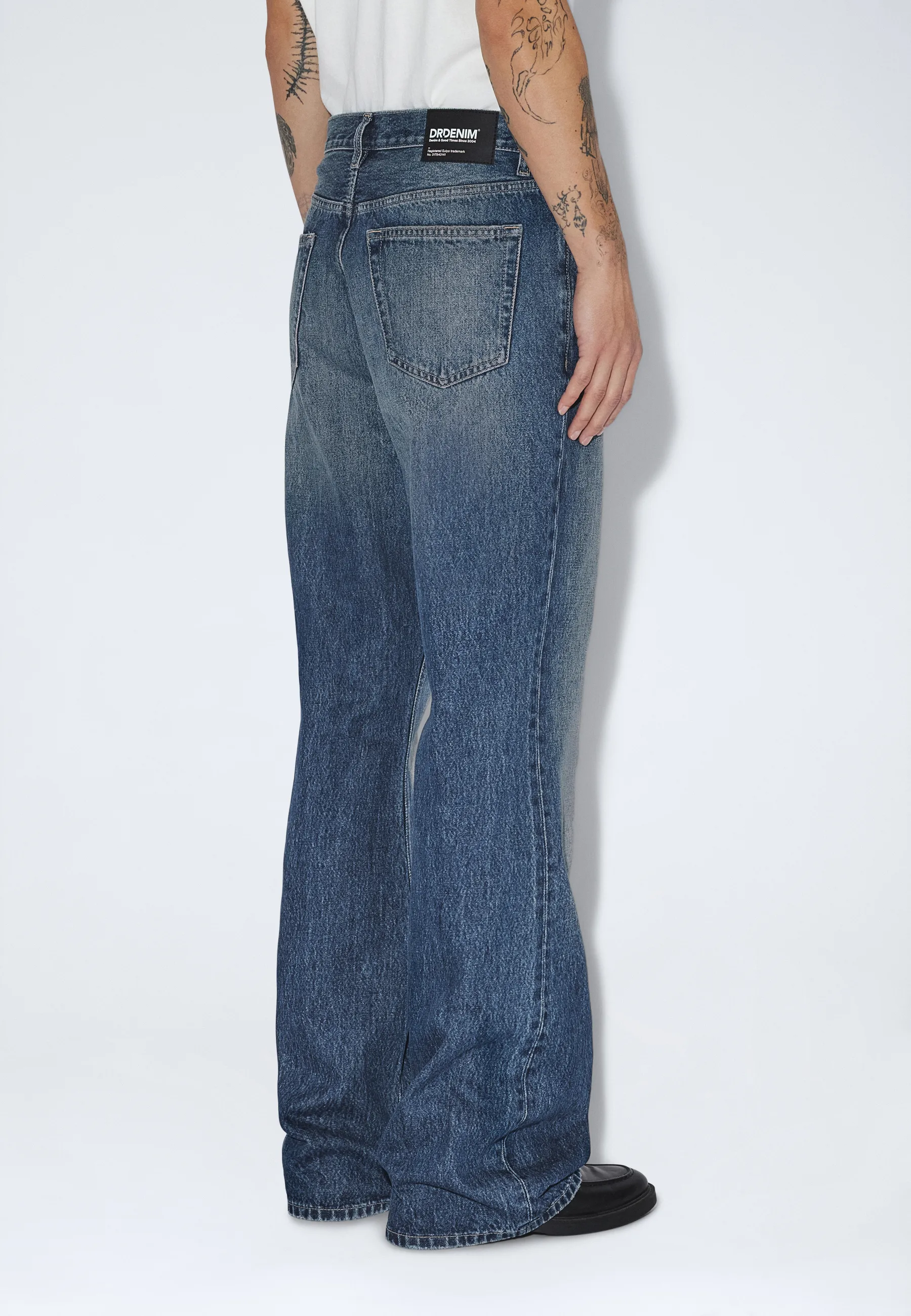 Rift Wide Bootcut - Stream Mid Fade Dirt - Image 6