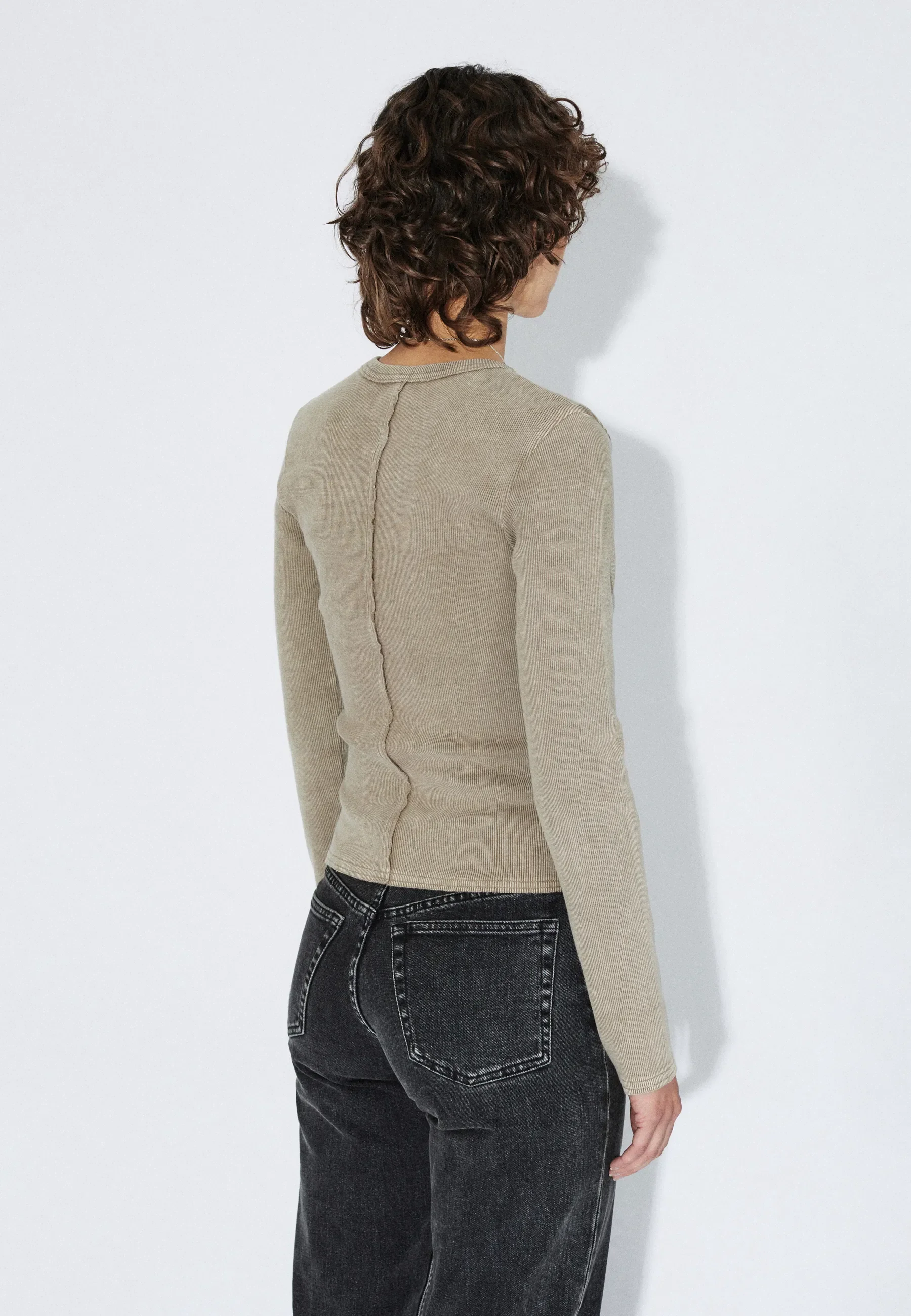 Stella Rib - Washed Khaki - Image 8