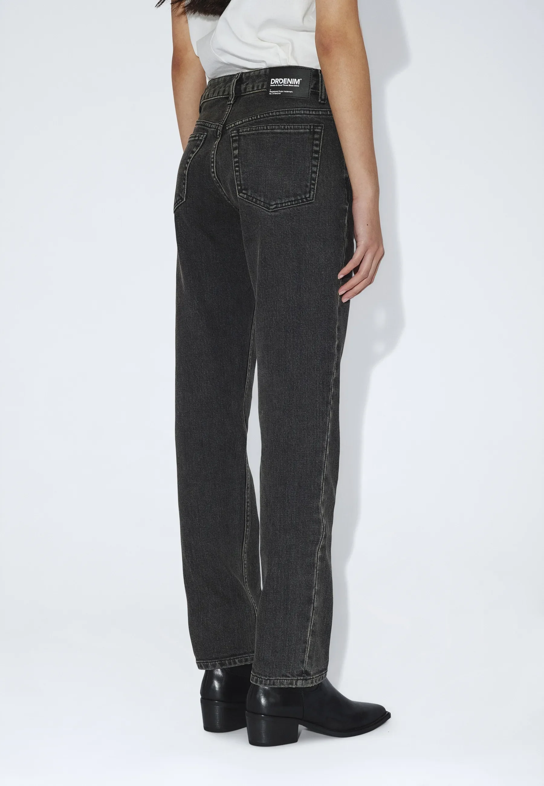 Straw Mid Slim - Tar Aged Black - Image 6