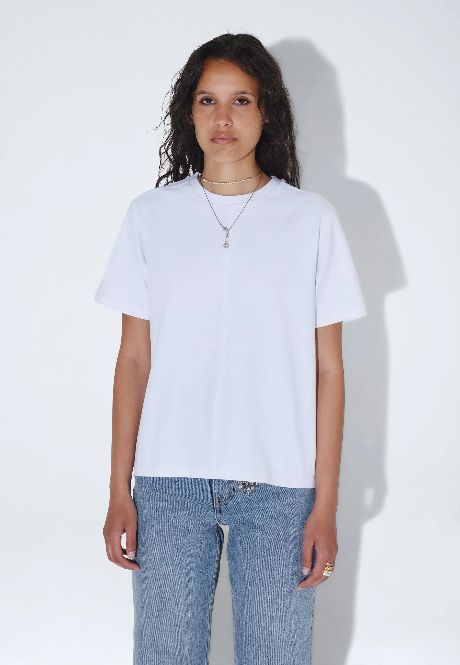 Talia Tee - Off White Fog - Image 5