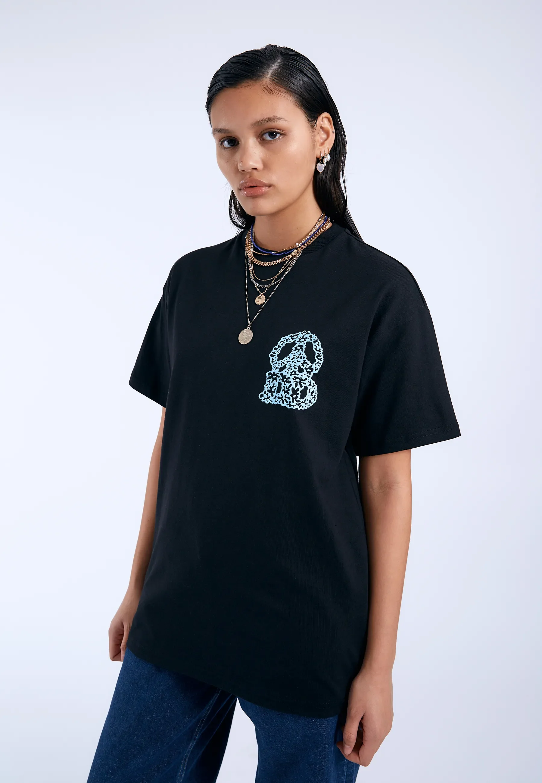 Trooper Tee - Black Small DD Peace