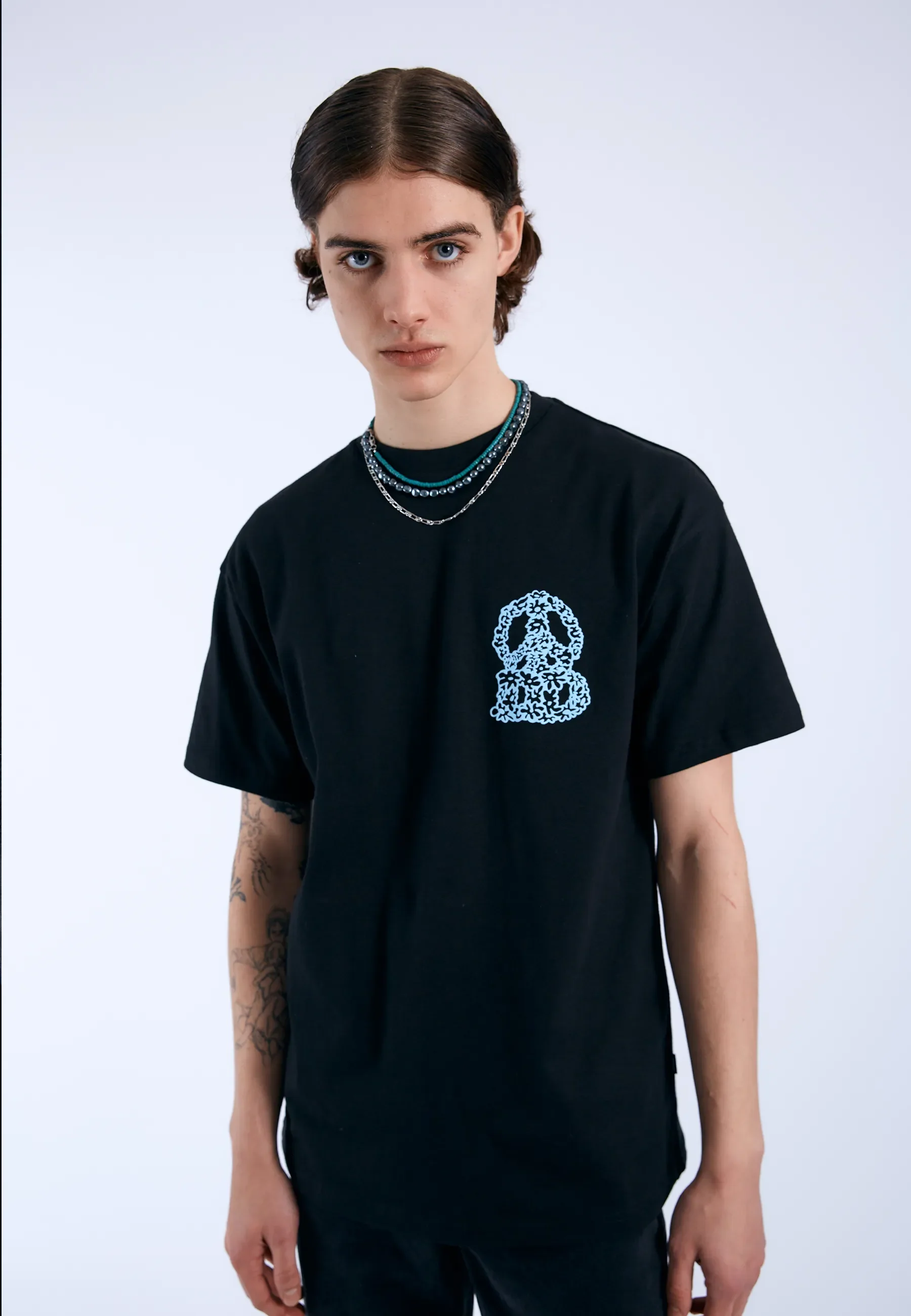 Trooper Tee - Black Small DD Peace - Image 2