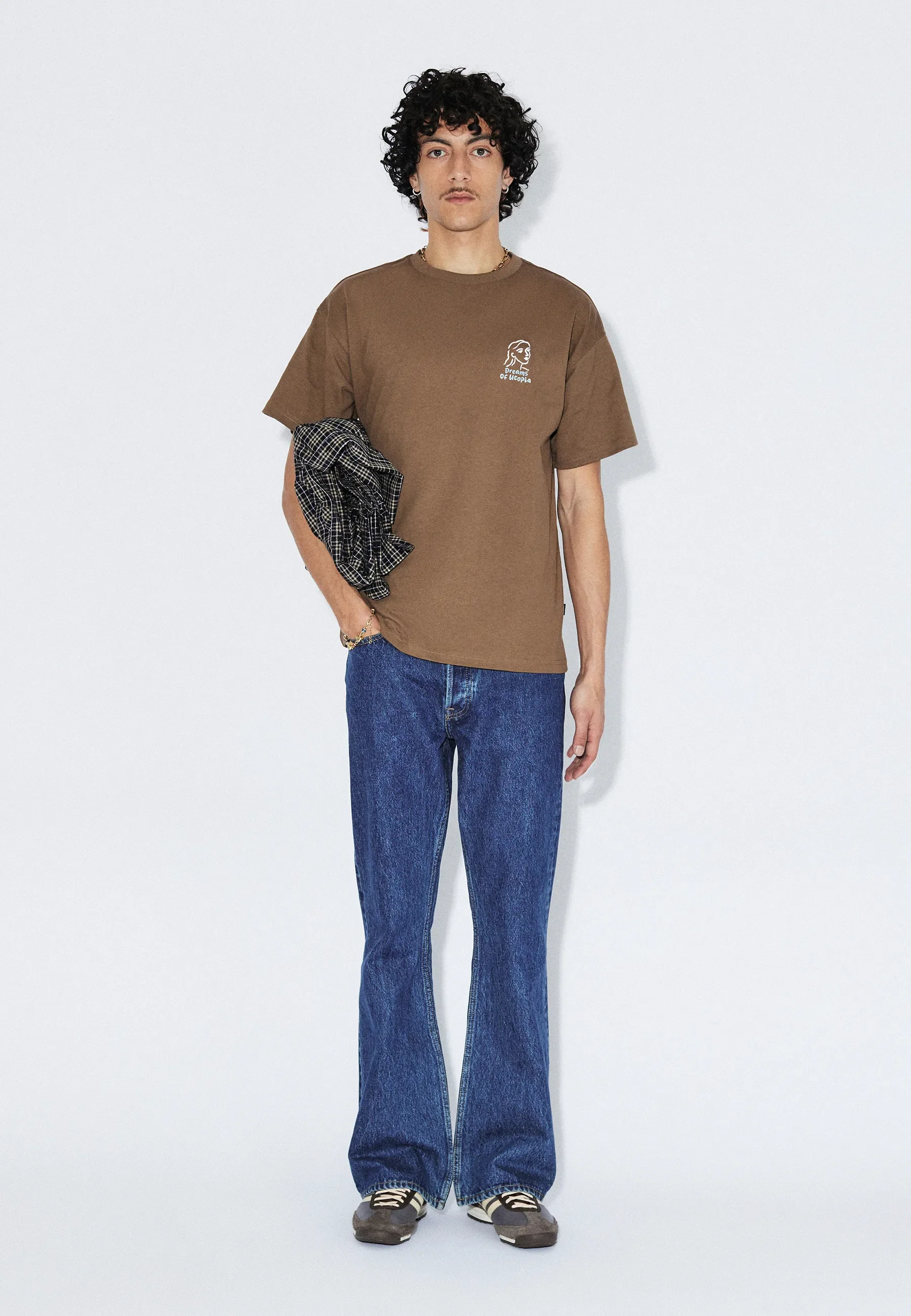 Trooper Tee - Brown Draw