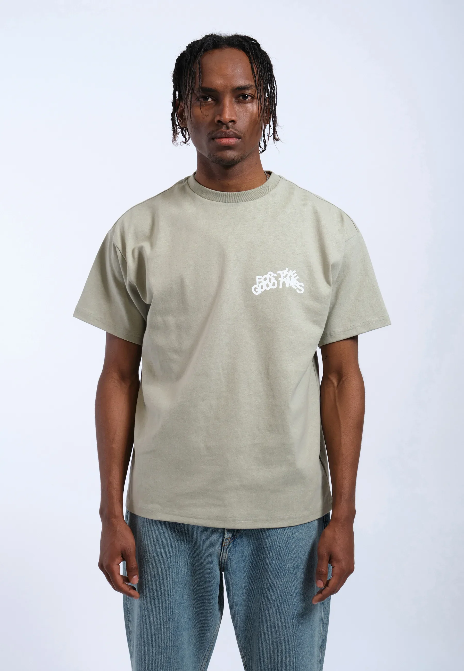 Trooper Tee - Seagrass The Good Times