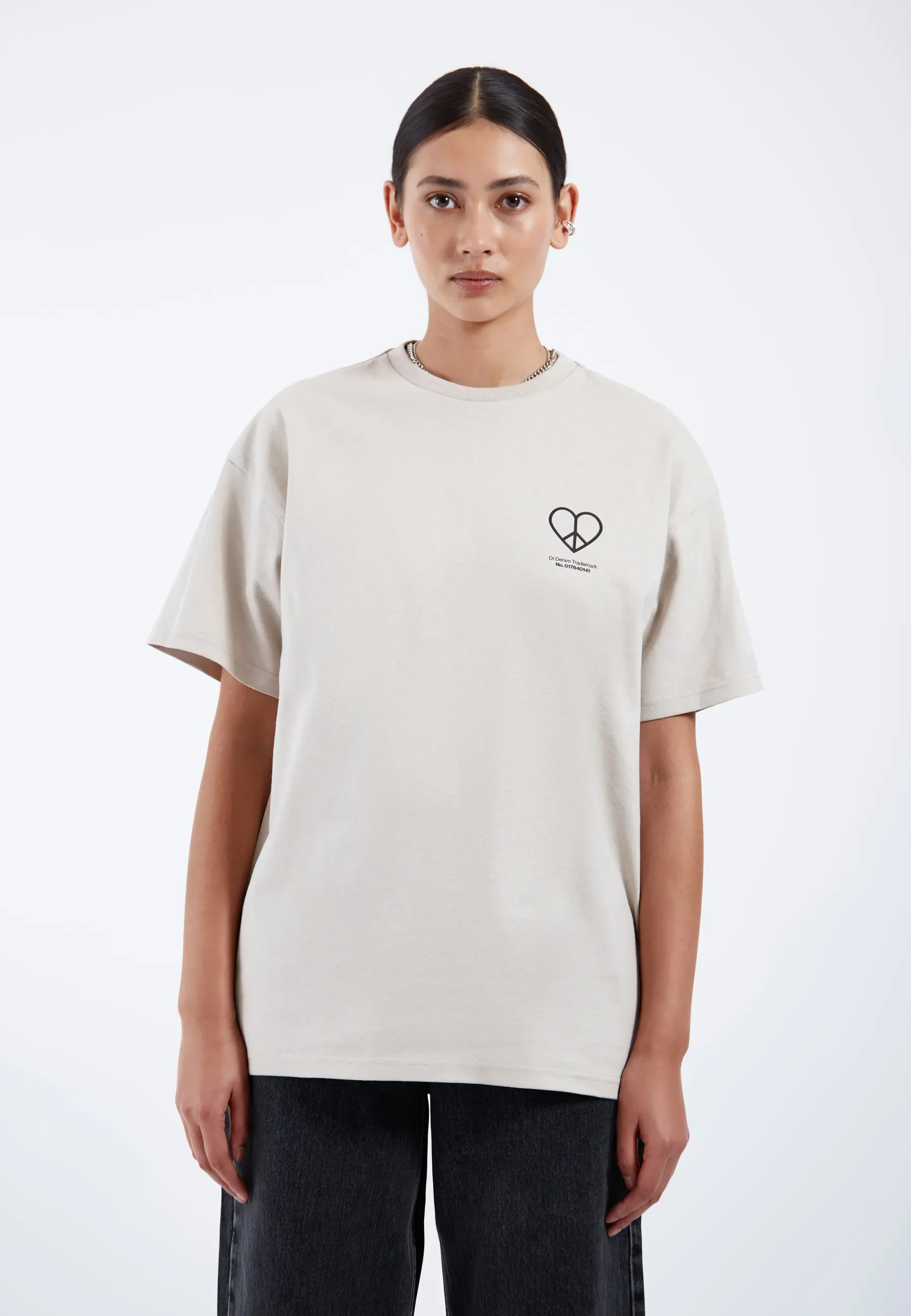 Trooper Tee - Silver Lining Peace Heart - Image 6