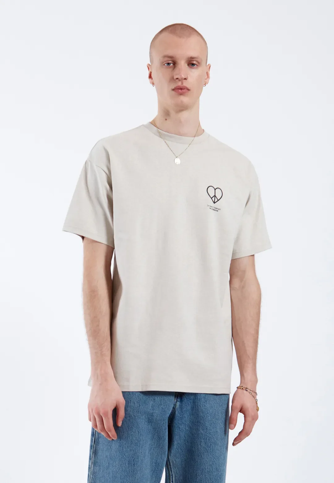 Trooper Tee - Silver Lining Peace Heart - Image 8