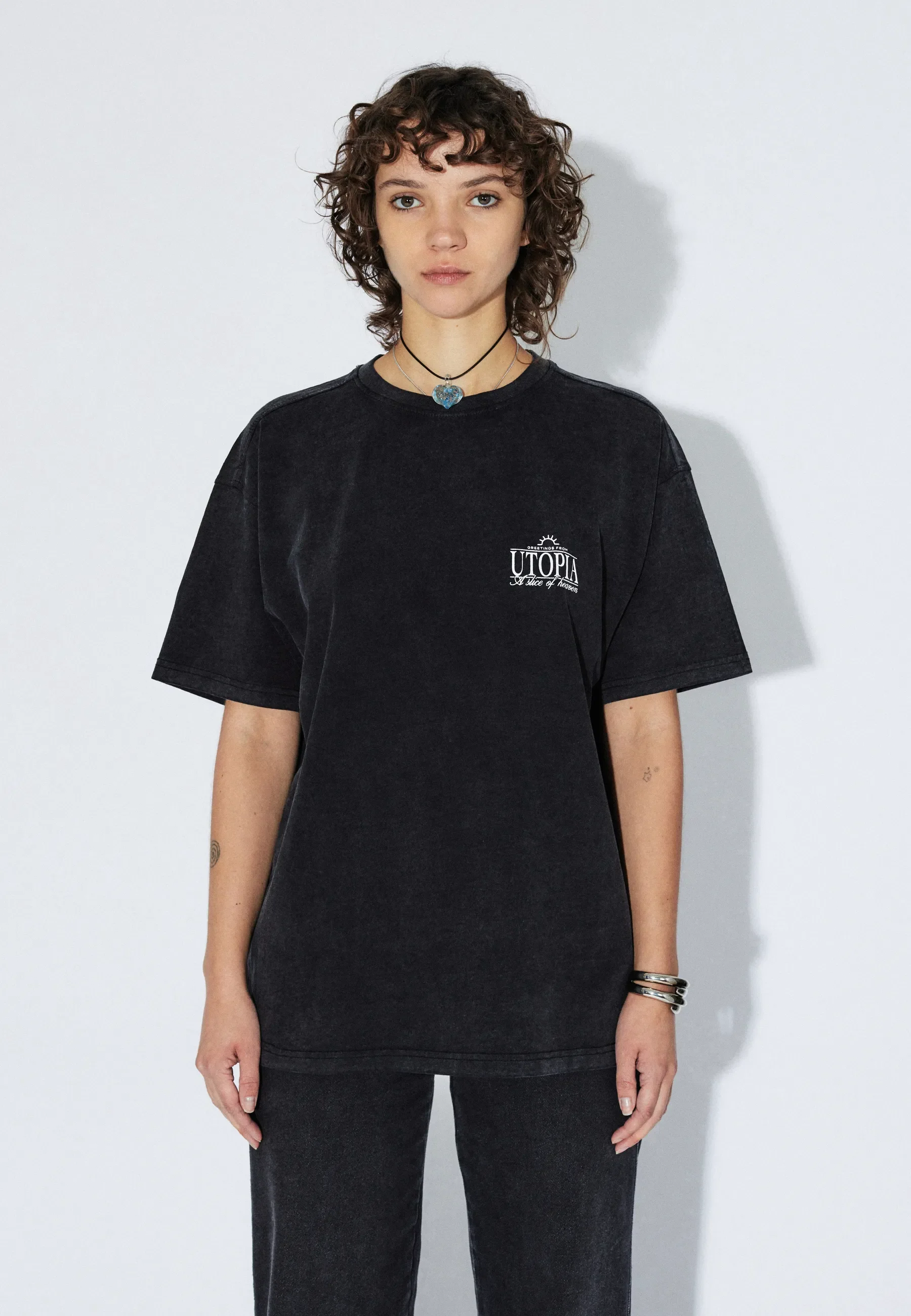 Trooper Tee - Washed Black Utopia - Image 5