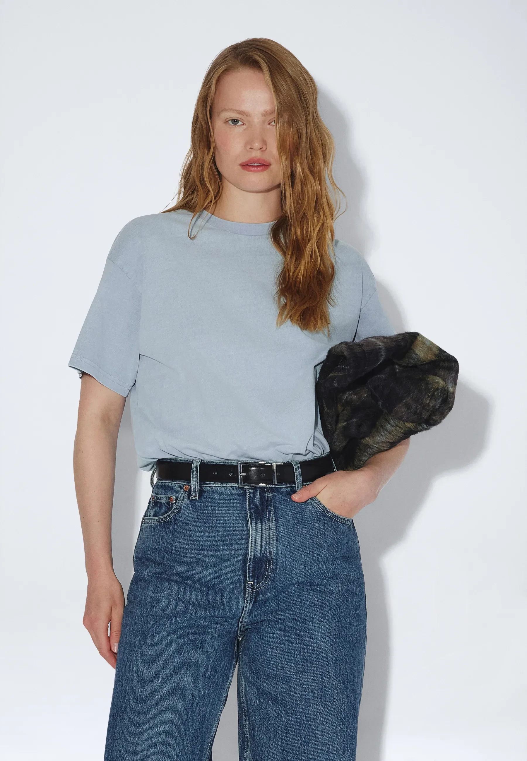 Trooper Tee - Washed Blue - Image 13