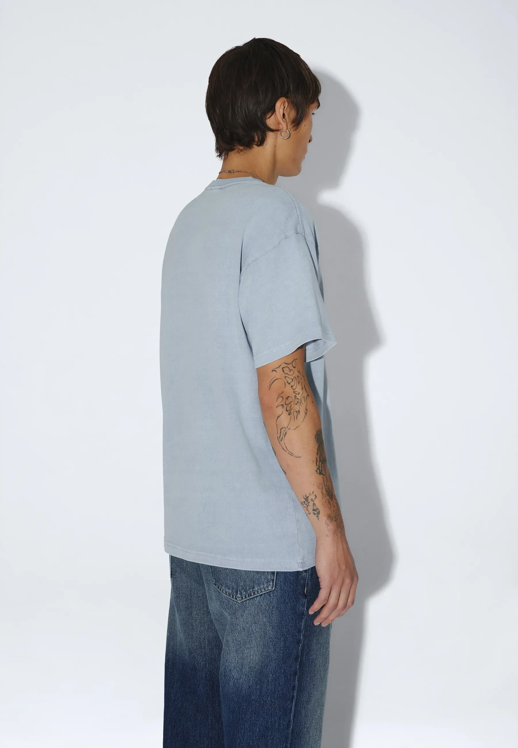 Trooper Tee - Washed Blue - Image 15