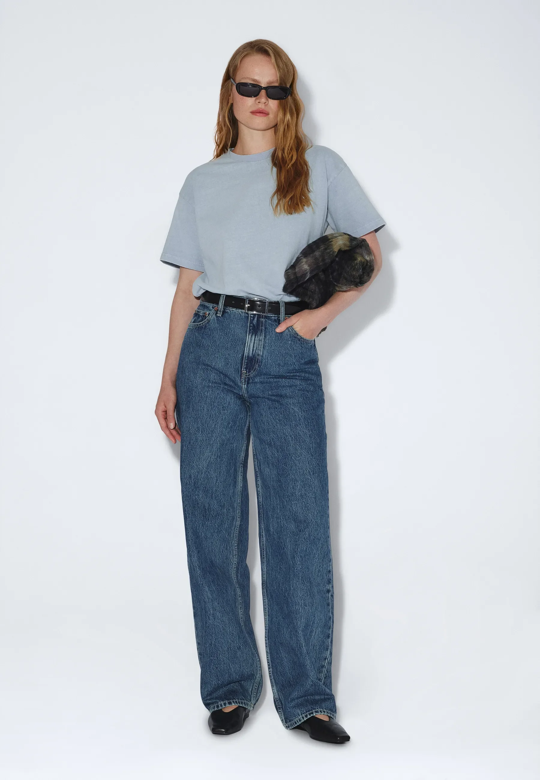 Trooper Tee - Washed Blue - Image 3