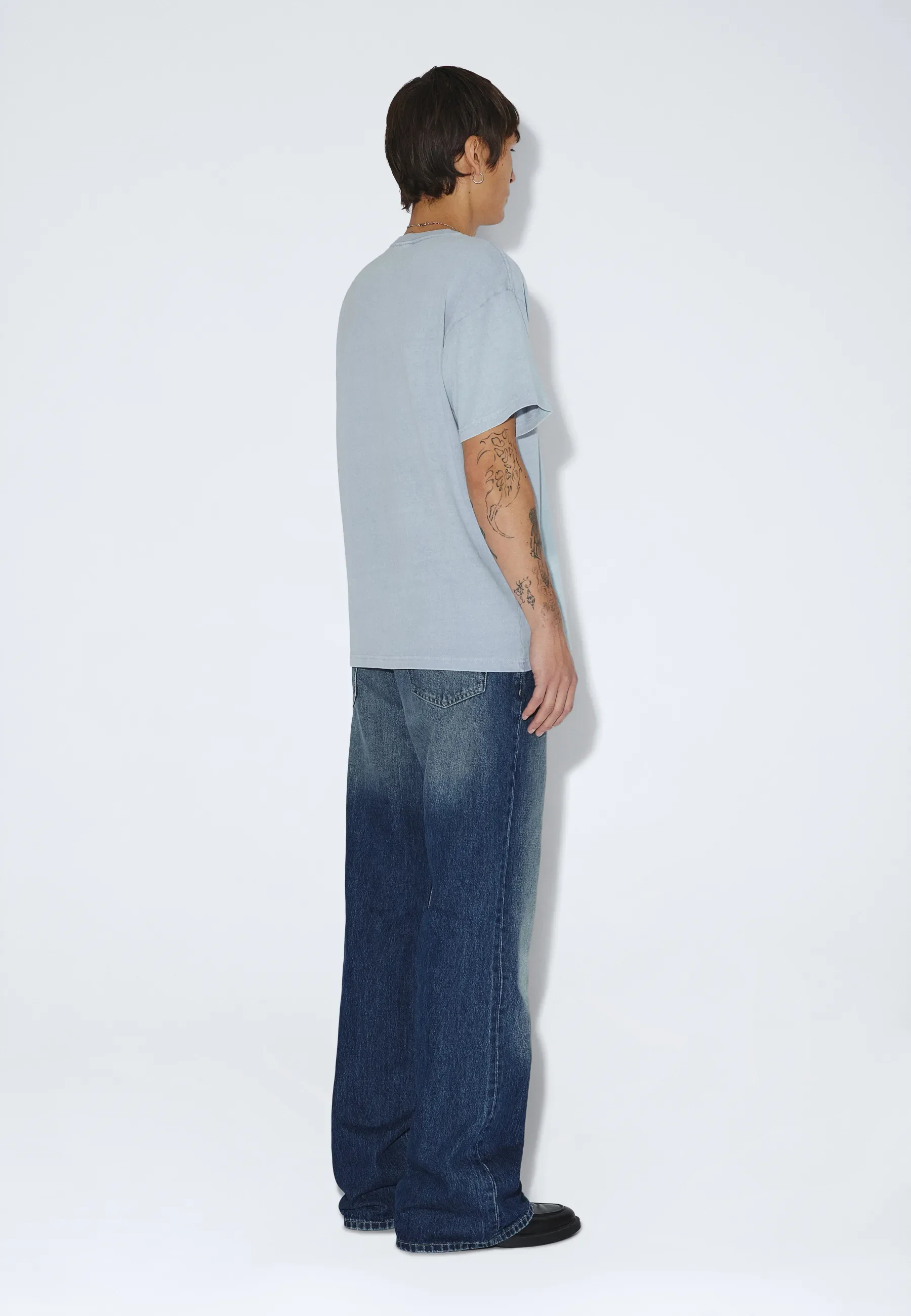 Trooper Tee - Washed Blue - Image 8
