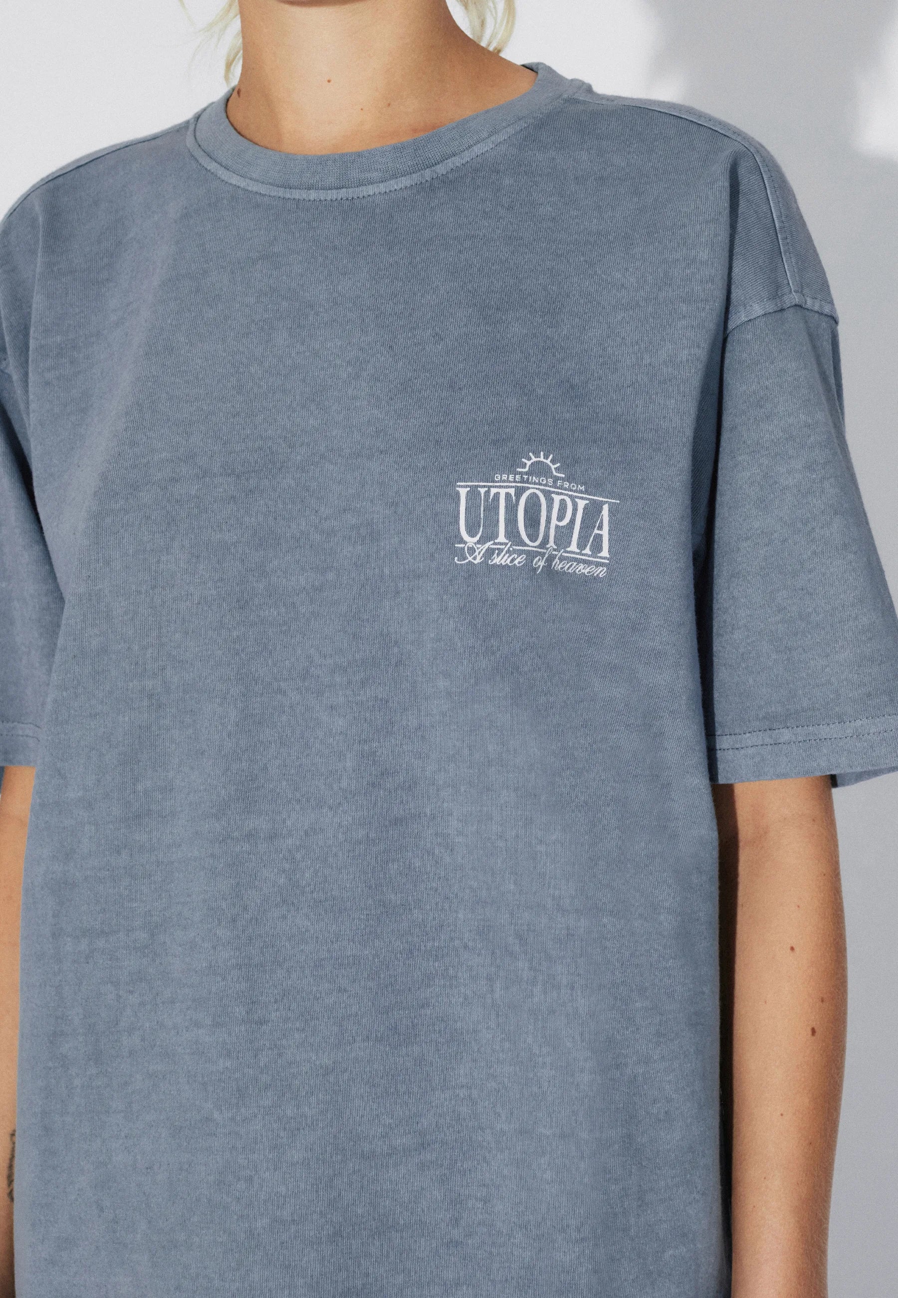 Trooper Tee - Washed Blue Utopia - Image 11