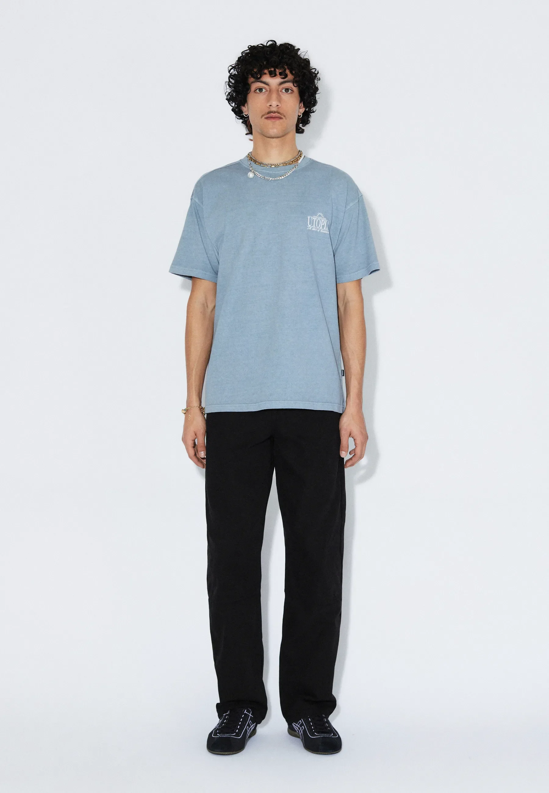 Trooper Tee - Washed Blue Utopia - Image 4