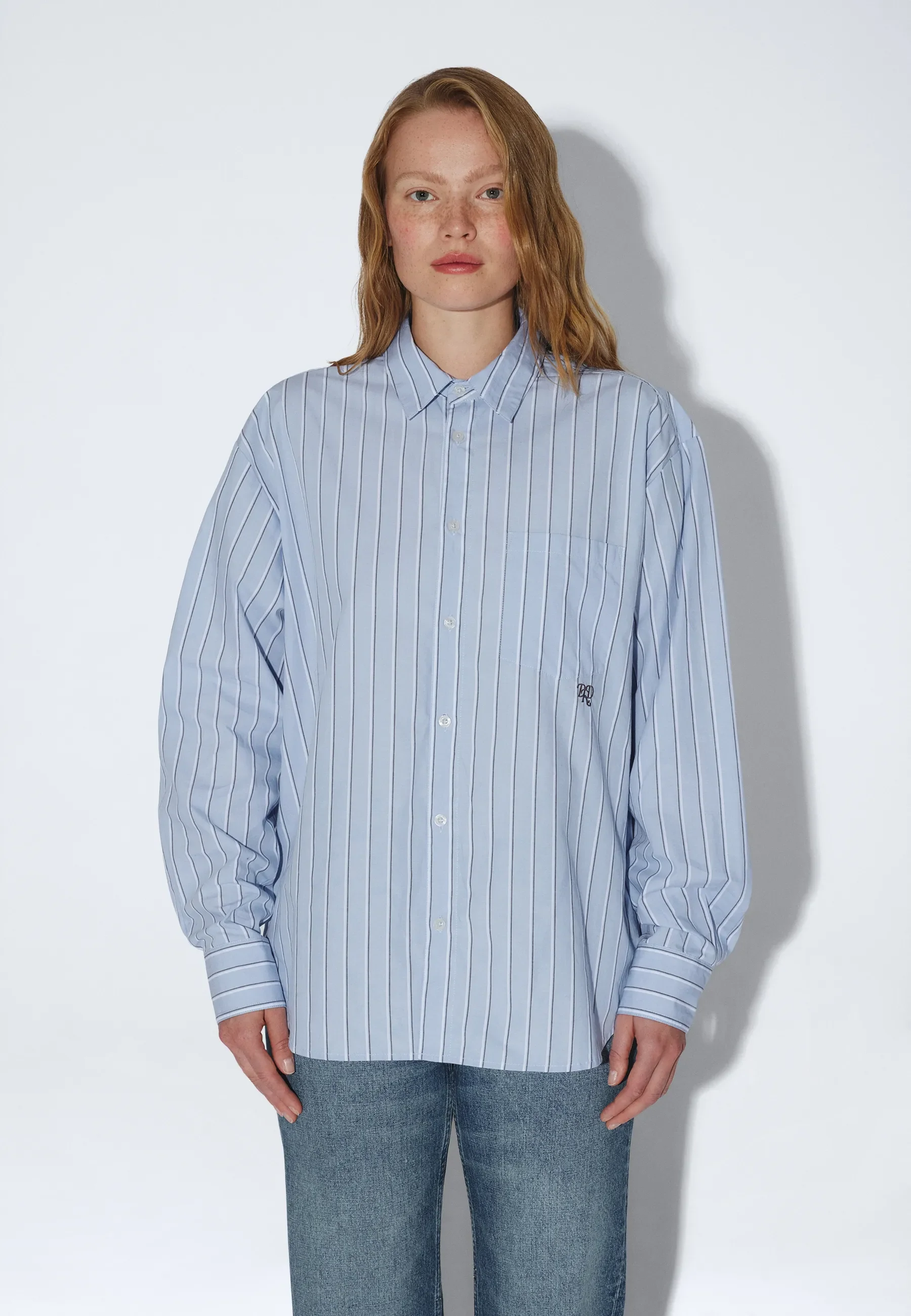 Wes Shirt - Blue Stripe - Image 15