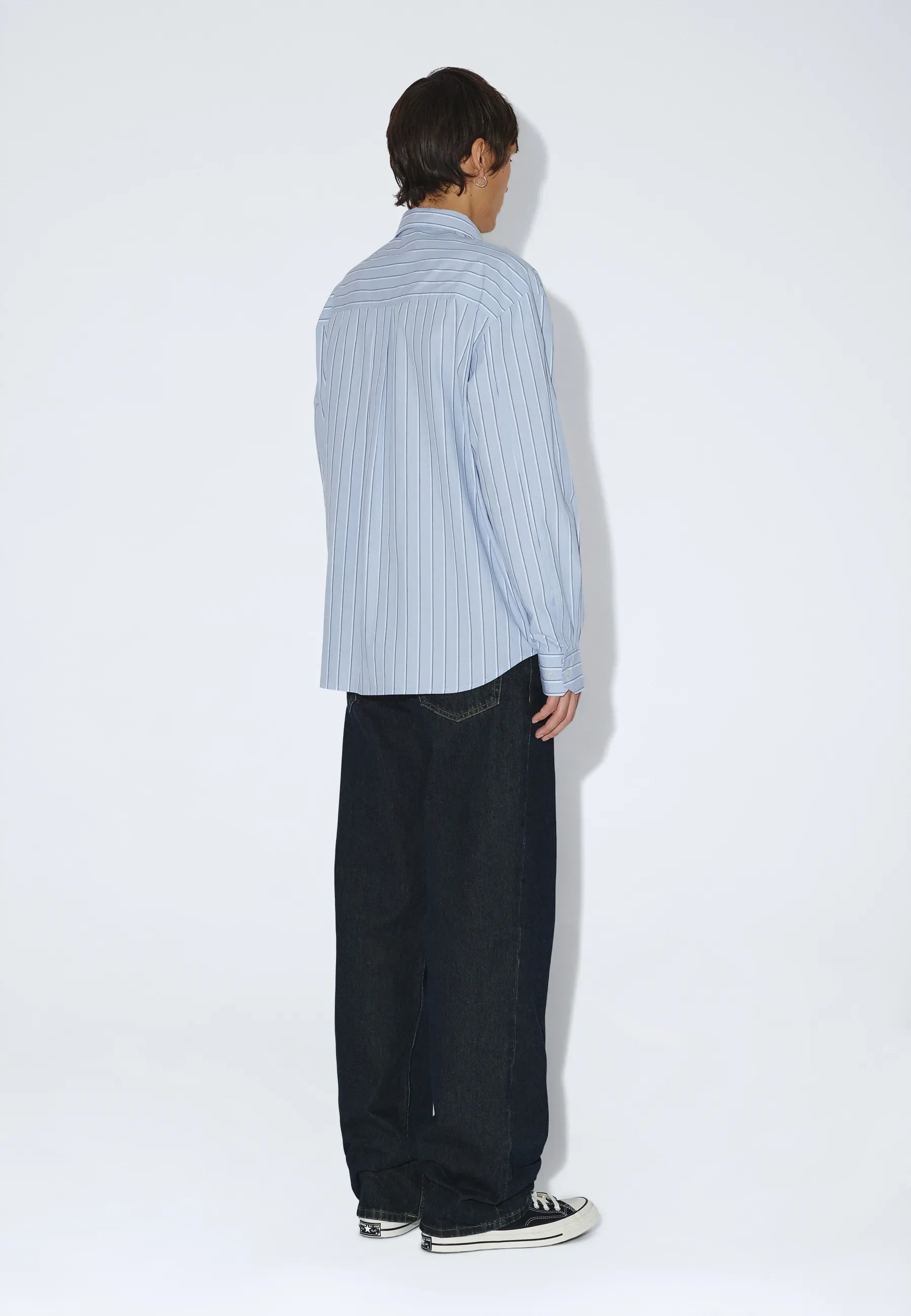 Wes Shirt - Blue Stripe - Image 4