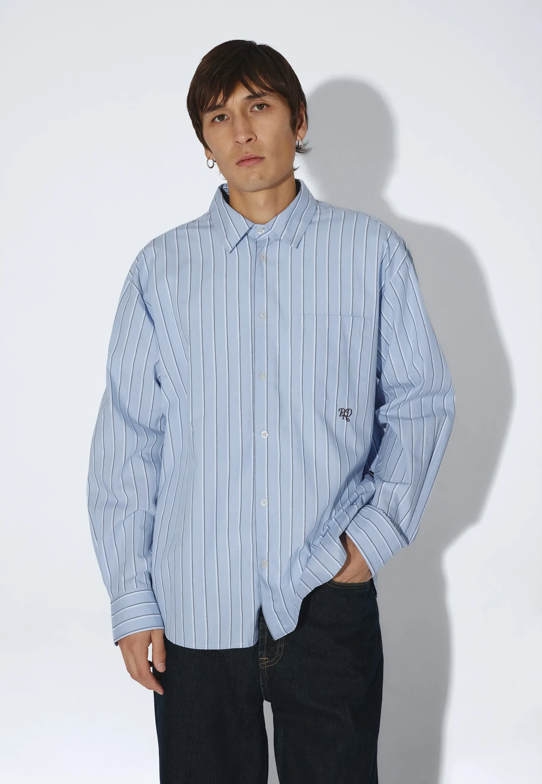 Wes Shirt - Blue Stripe - Image 6