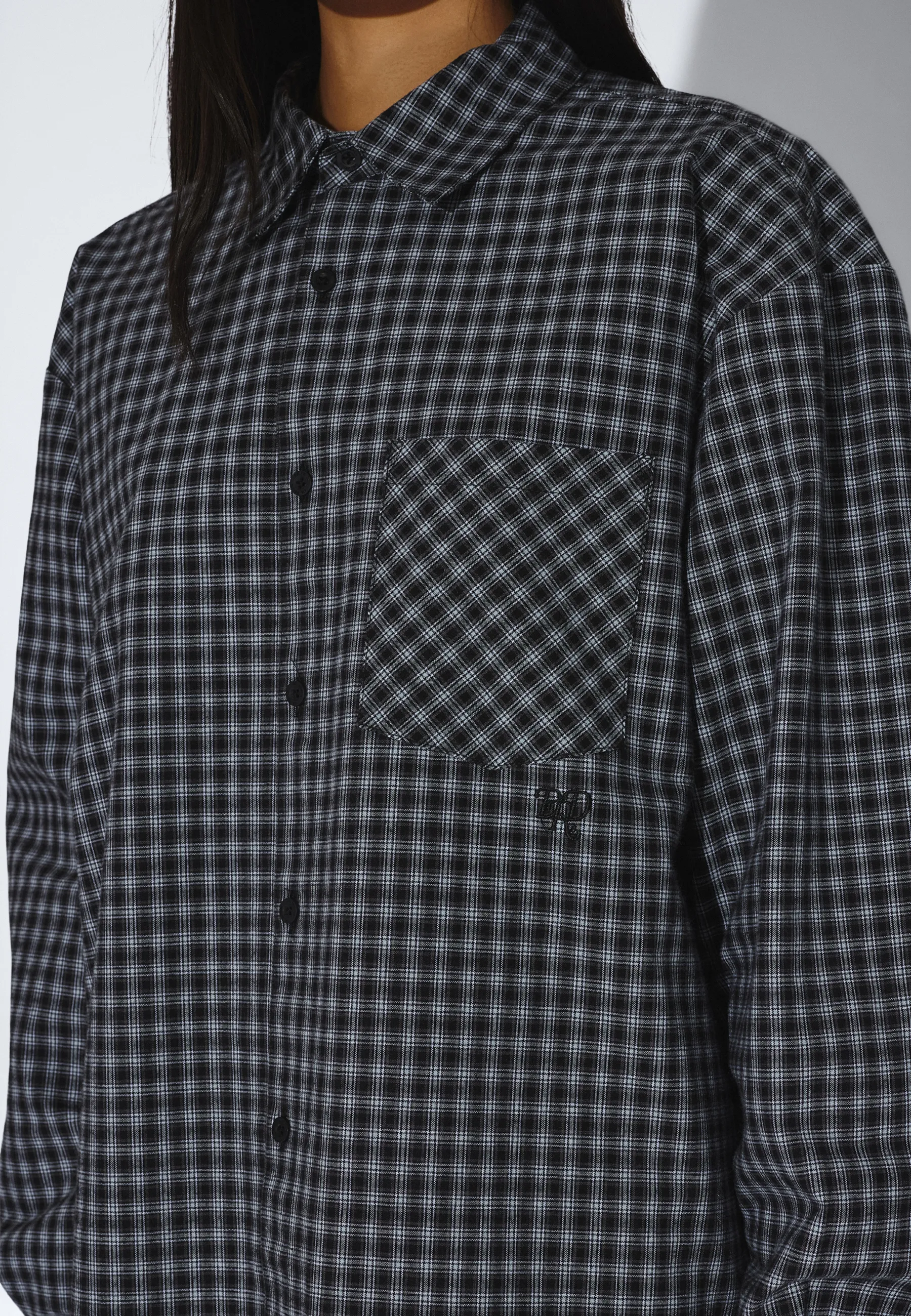 Wes Shirt - Fall Black Check - Image 16