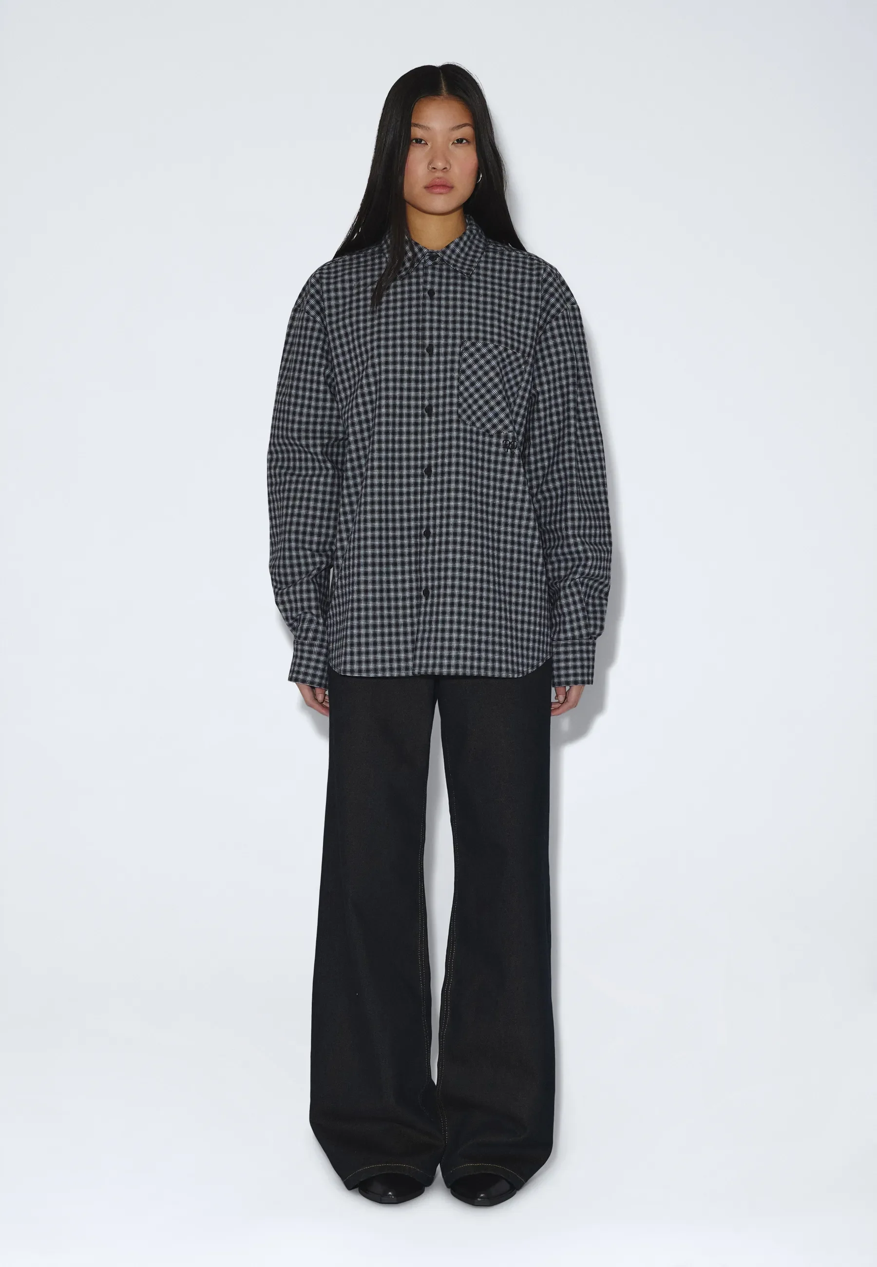 Wes Shirt - Fall Black Check - Image 2